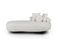 Contemporary Twins Daybed, Sofa, Italian Alpaca, Handmade by Greenapple