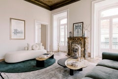 Contemporary, Letto da giorno per due persone, Divano, Alpaca italiana, Fatto a mano da Greenapple