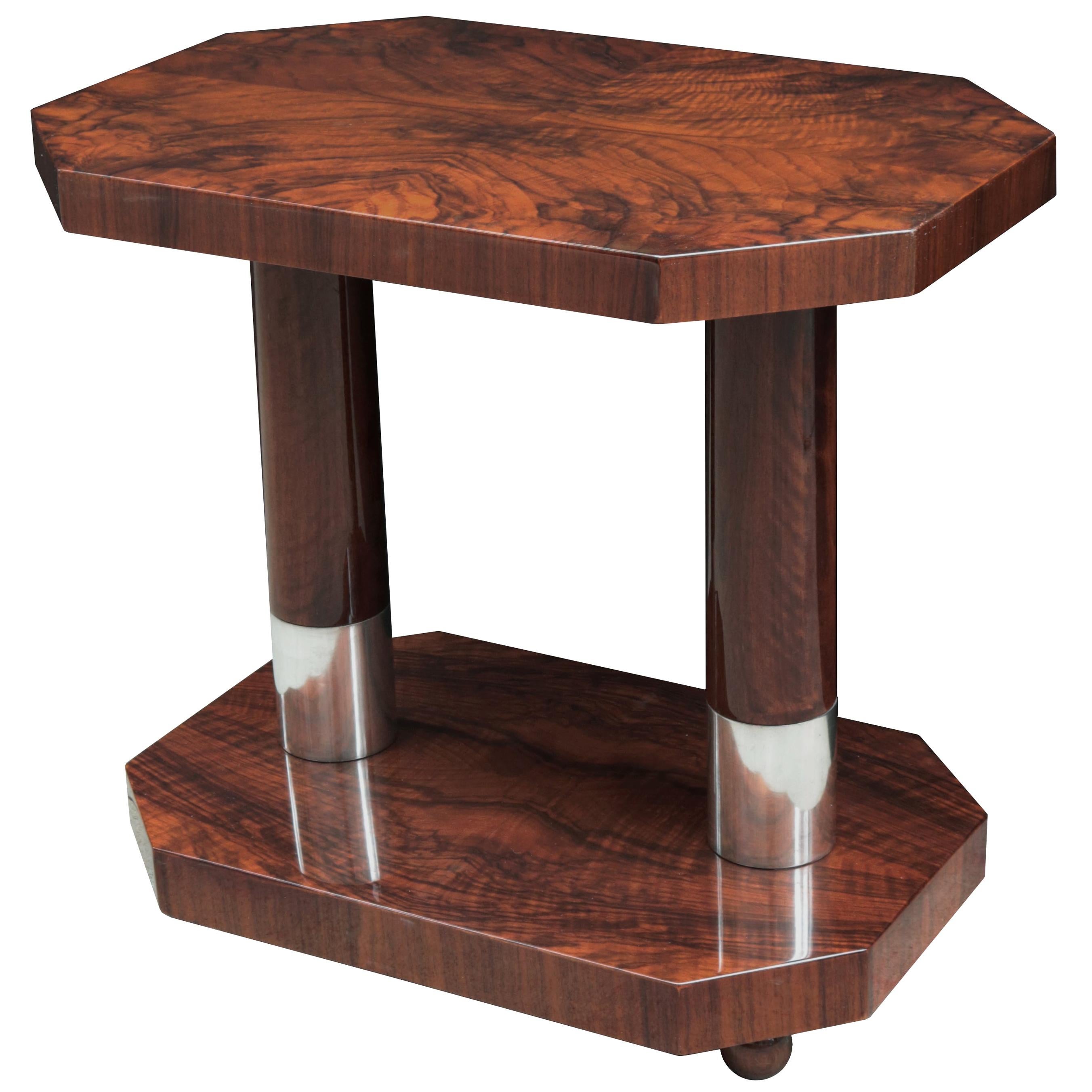 Contemporary Two-Tier Side Table
