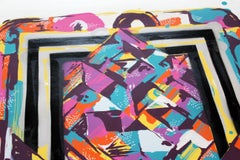 Contemporary Unframed Abstract Jason Williams AKA Revok Screenprint, 7/10 2013
