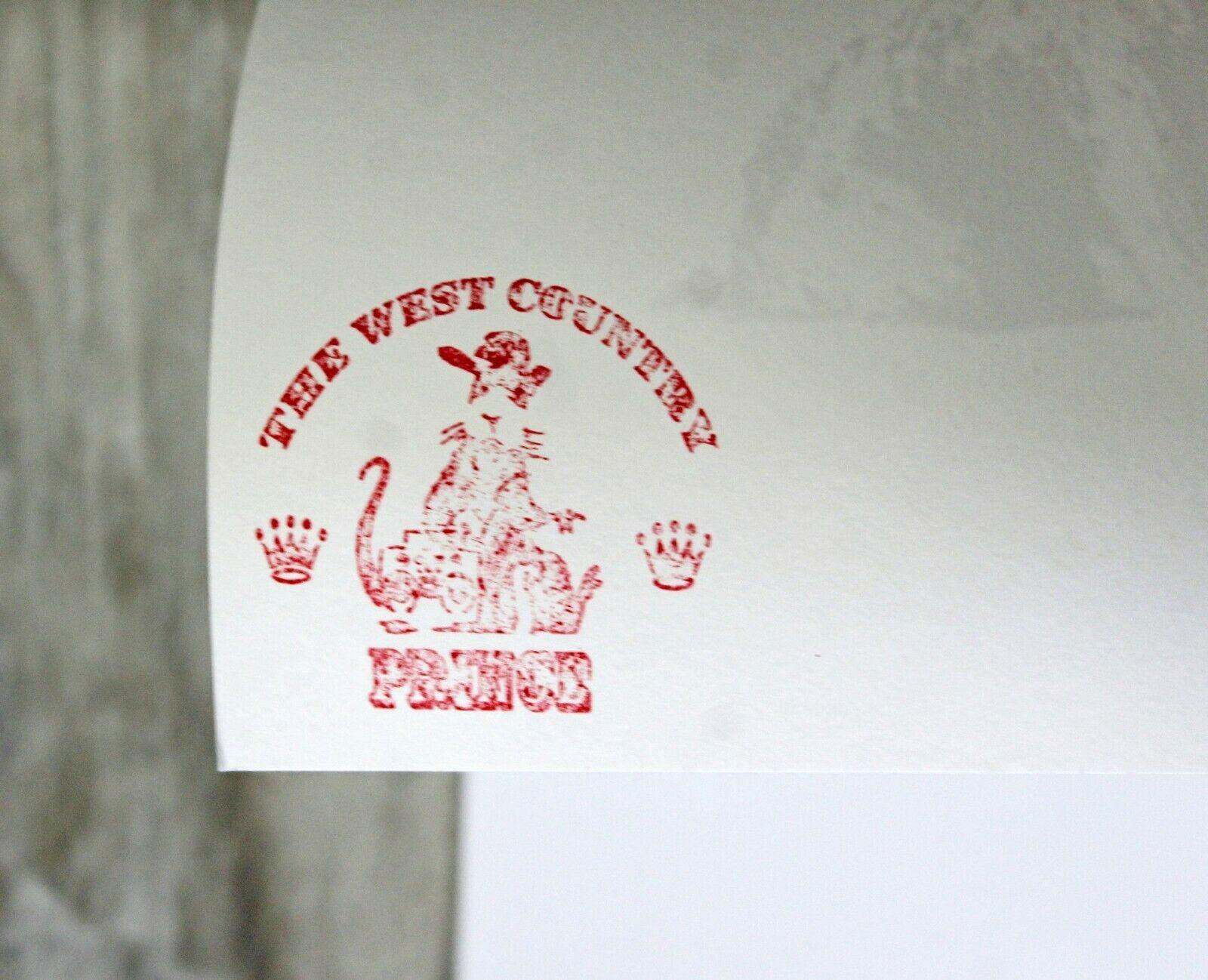 Paper Contemporary Unframed Banksy Stop Search Screenprint Stamped 79/500 Graffiti Art