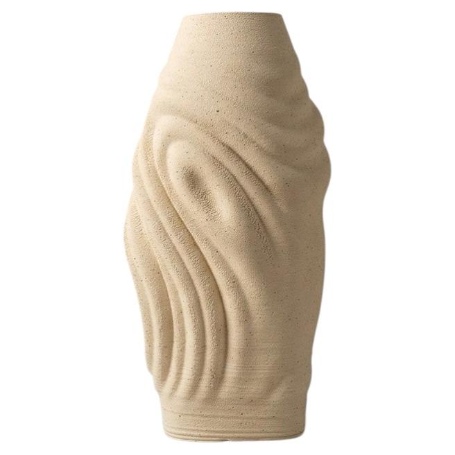 Contemporary Unglazed Stoneware Sculpture by Oguz, Contour Object I, 2026