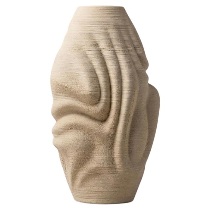 Contemporary Unglazed Stoneware Sculpture by Oguz, Strata Object I, 2026 For Sale