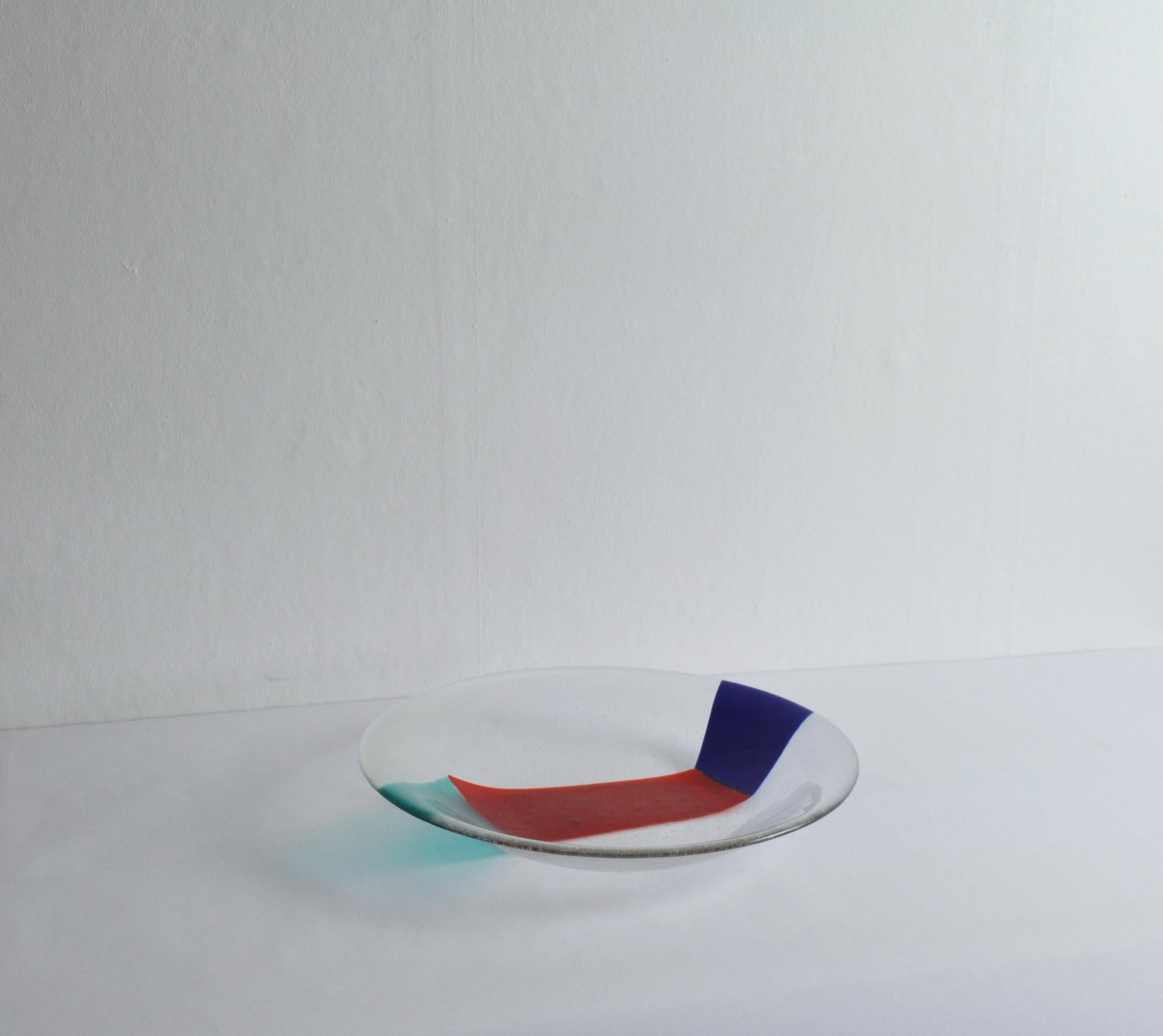 Glass Contemporary Unique Centrepiece by Peter Stuhr, Denmark For Sale