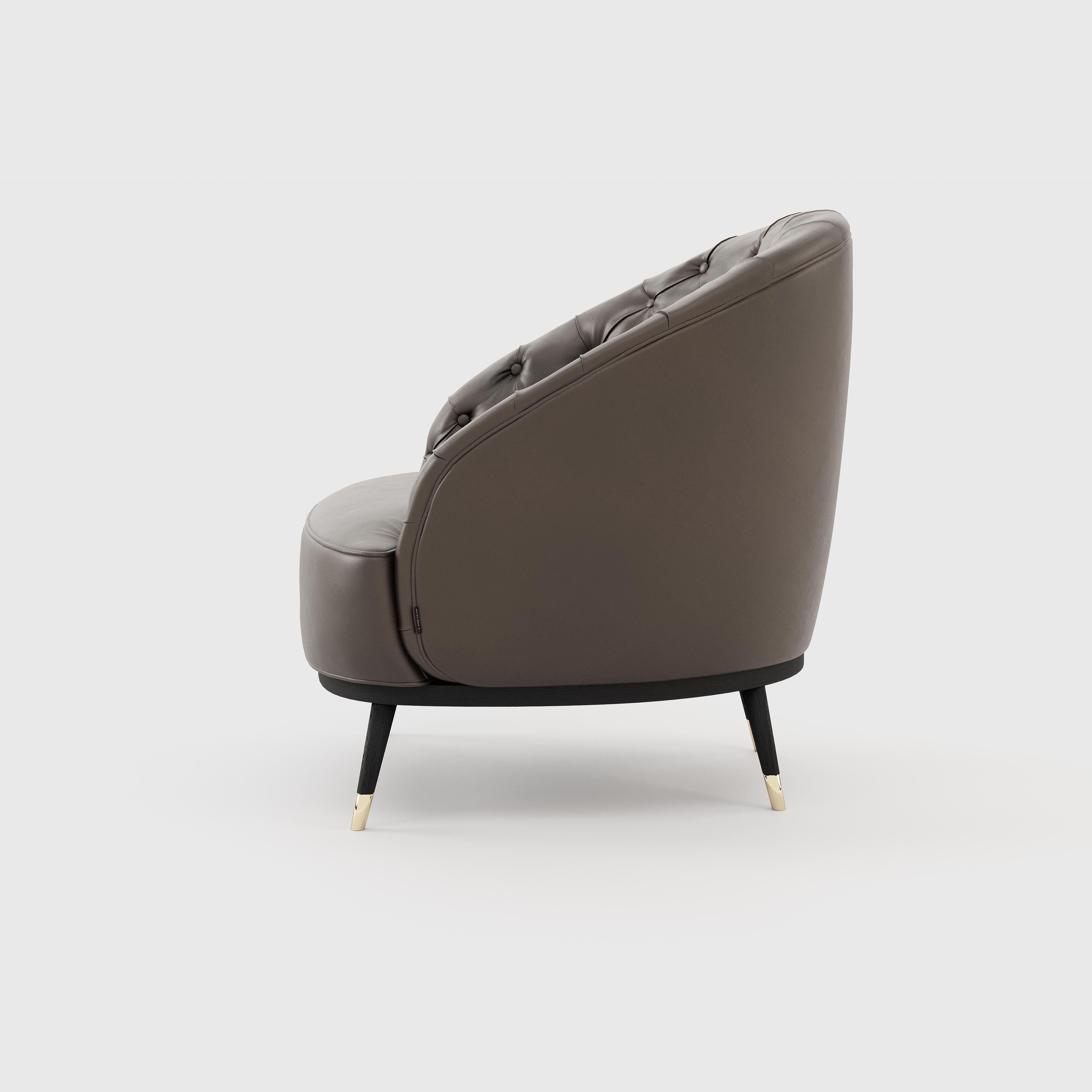 Portuguese Scandinavian design armchair fully customisable fabric and dimensions  For Sale