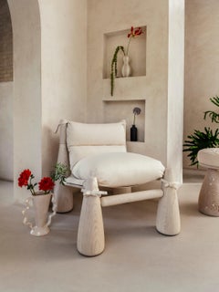 Contemporary Upholstered Bell Chair