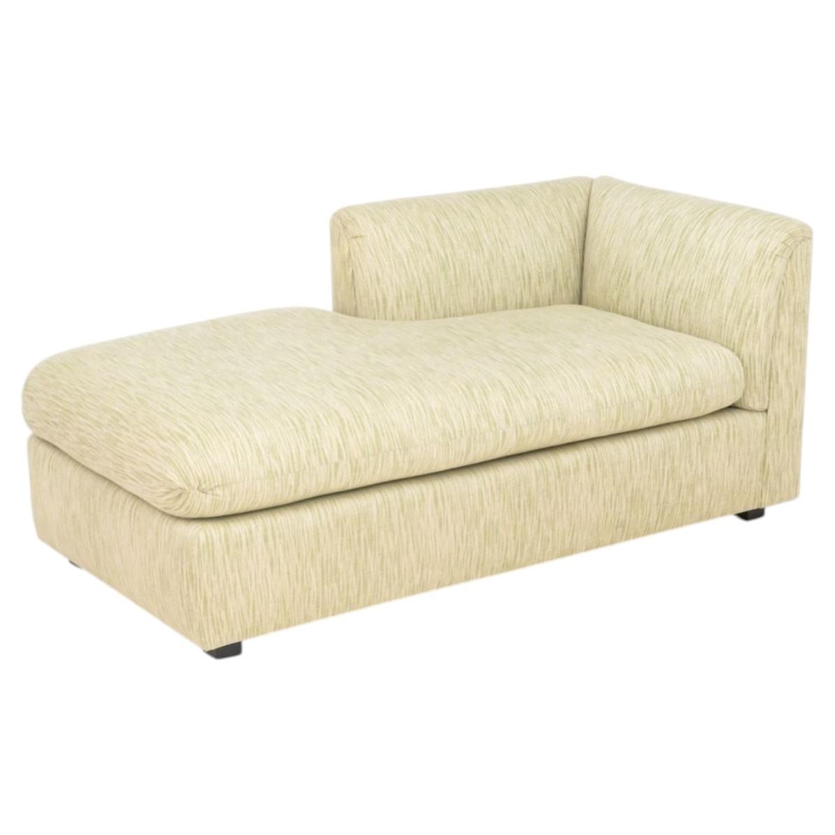 Contemporary Upholstered Chaise Lounge