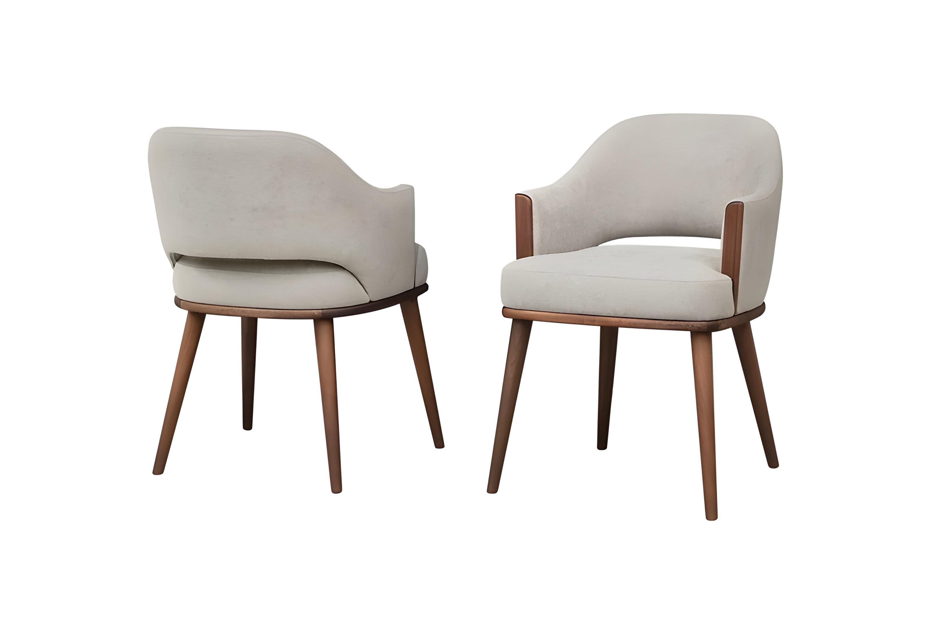 Contemporary Upholstered Dining in Kunstleder im Zustand „Neu“ im Angebot in NEW YORK, NY