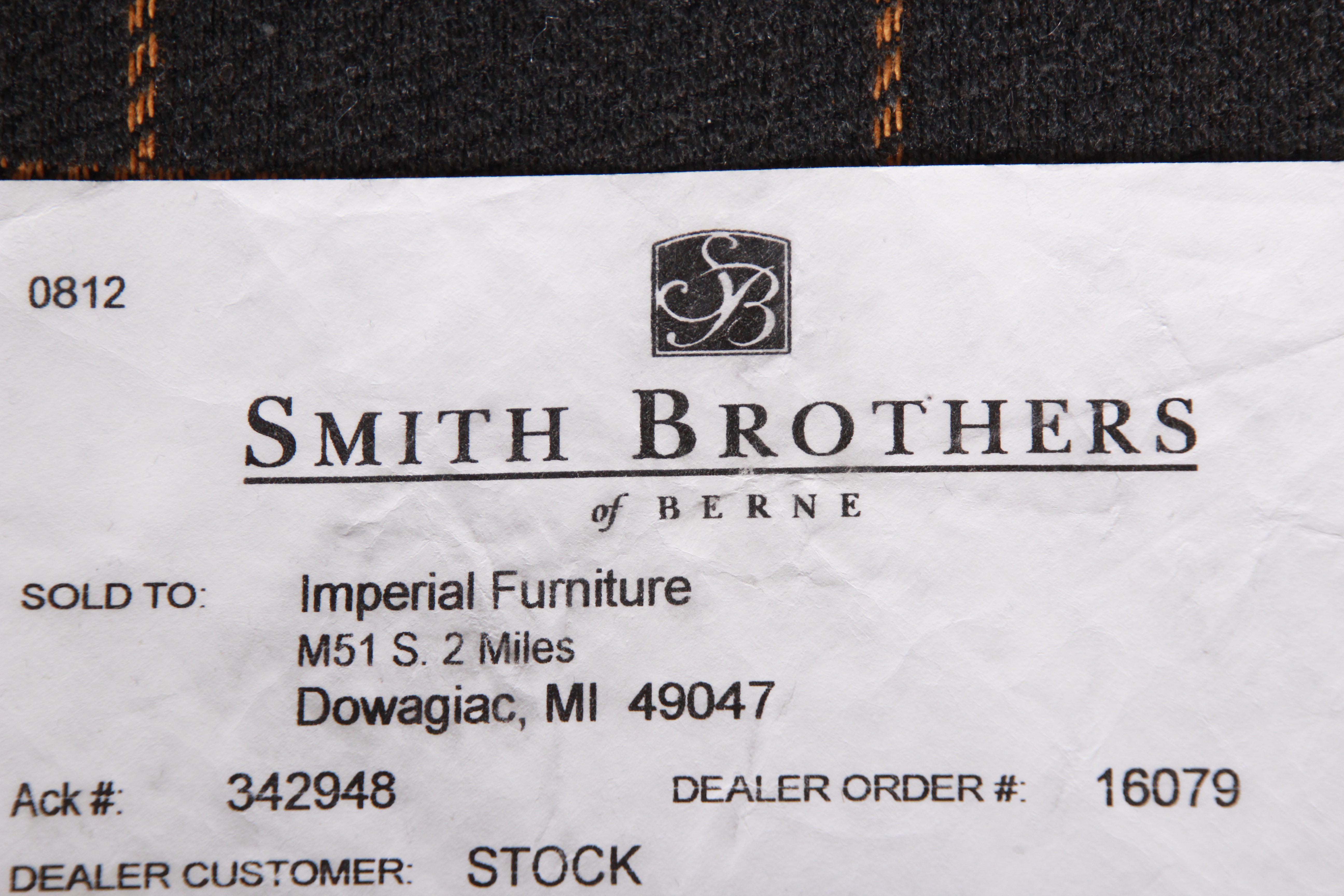 Contemporary Upholstered Sofa by Smith Brothers 3
