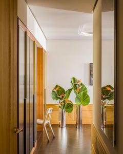 Vase contemporain, 'Parova L60' par Zieta, acier inoxydable