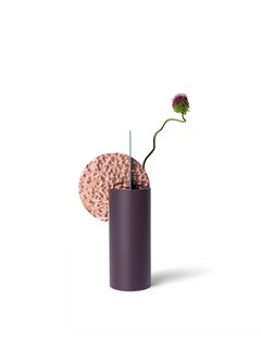 Zeitgenössische Vase 'Yermilov CSL6' von NOOM, gehämmertes Kupfer und Stahl