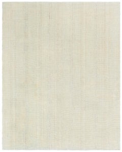 Contemporary Very Light Green Flat Weave Rug by Doris Leslie Blau