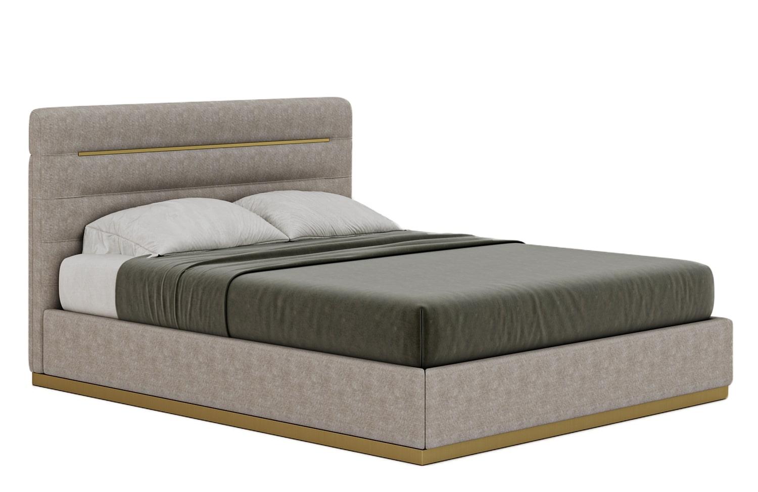 Portoghese Letto Vesper contemporaneo con struttura di base in metallo in vendita