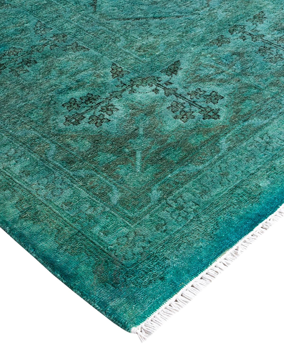 Vibrance rugs epitomize classic with a twist: traditional patterns overdyed in brilliant color. Each hand-knotted rug is washed in a 100%-natural botanical dye that reveals hidden nuances in the designs. These are rugs that transcend trends, and
