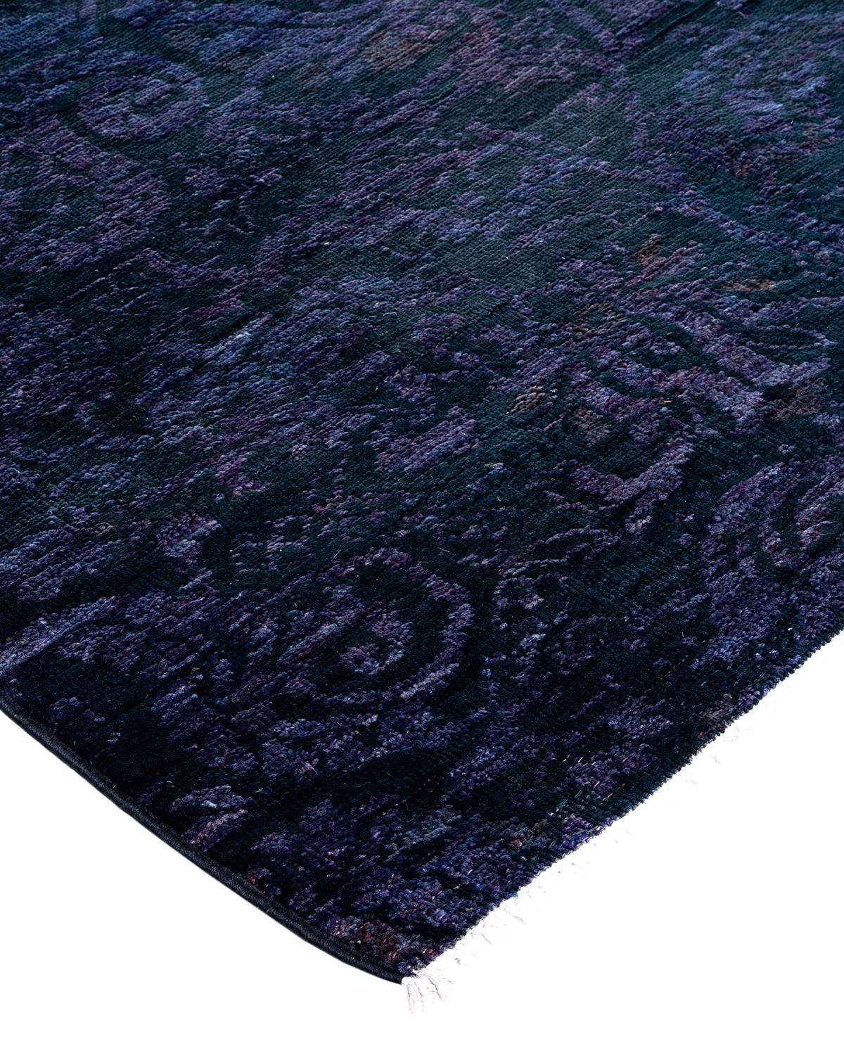 Vibrance rugs epitomize classic with a twist: traditional patterns overdyed in brilliant color. Each hand-knotted rug is washed in a 100%-natural botanical dye that reveals hidden nuances in the designs. These are rugs that transcend trends, and