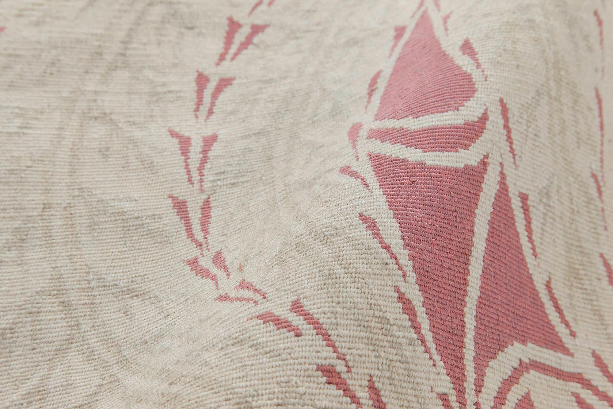 Alfombra plana de diseño vienés contemporáneo de Doris Leslie Blau Art Decó en venta