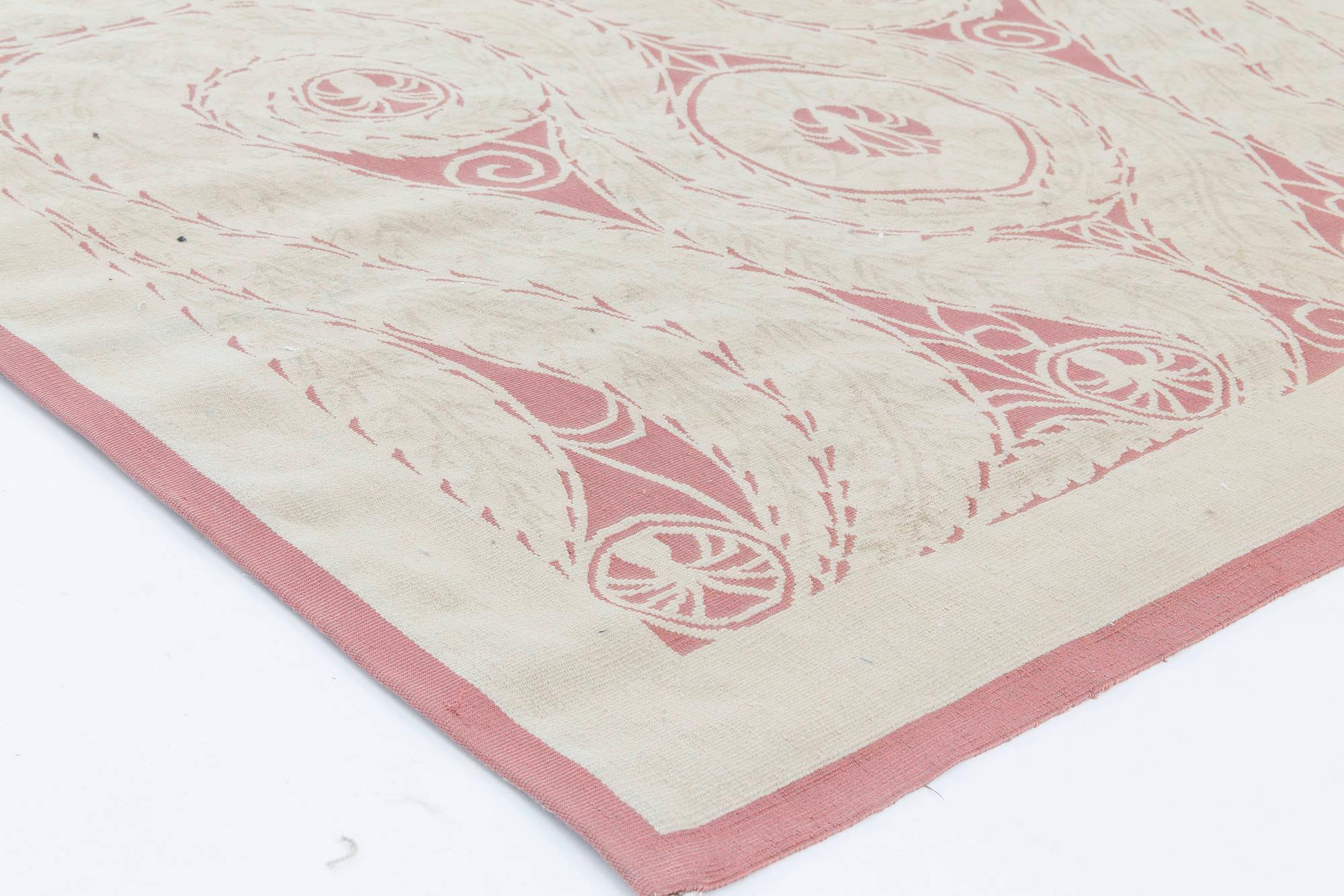 Alfombra plana de diseño vienés contemporáneo de Doris Leslie Blau en Nuevo estado para la venta en New York, NY