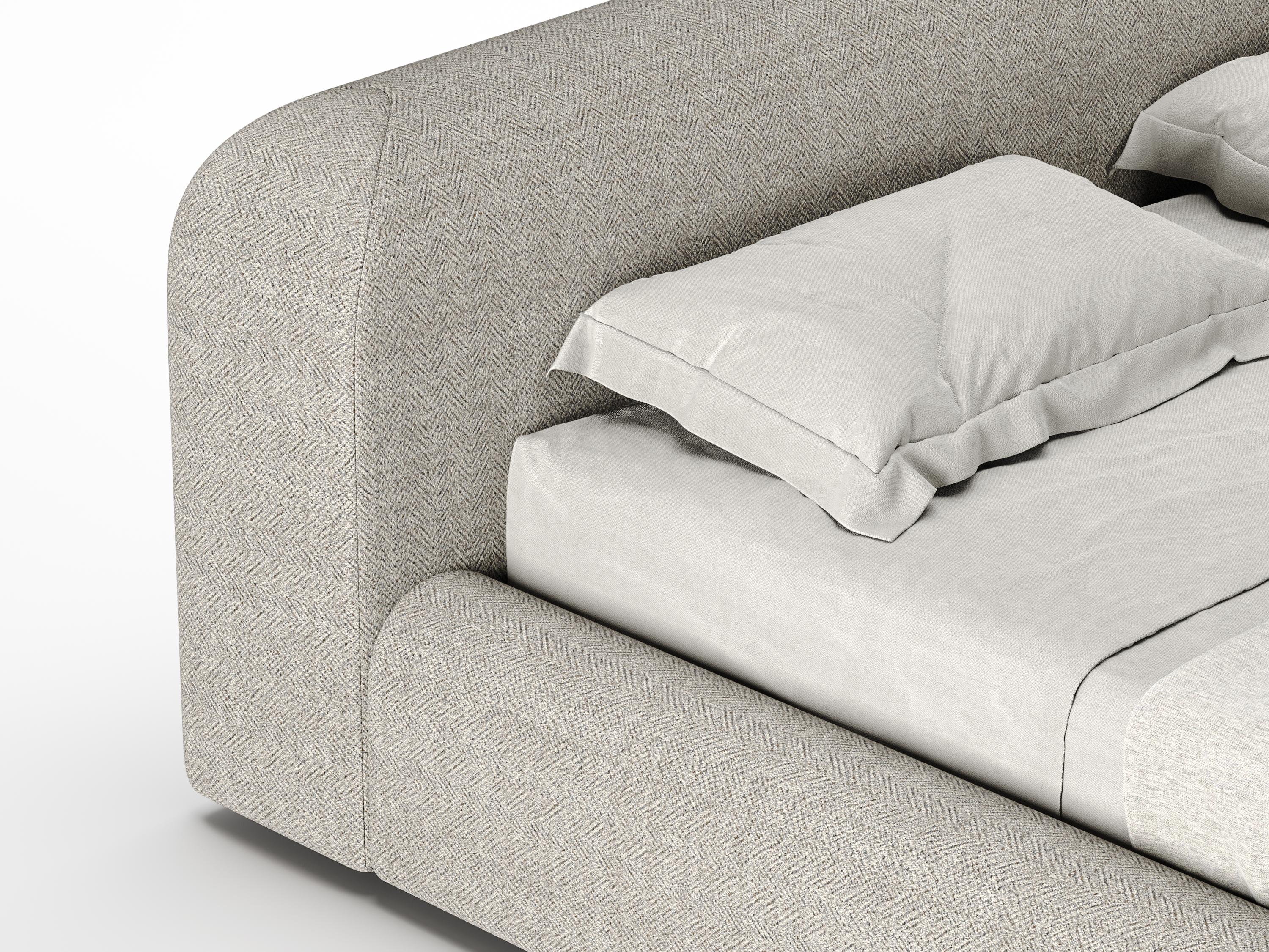 Cama contemporánea 