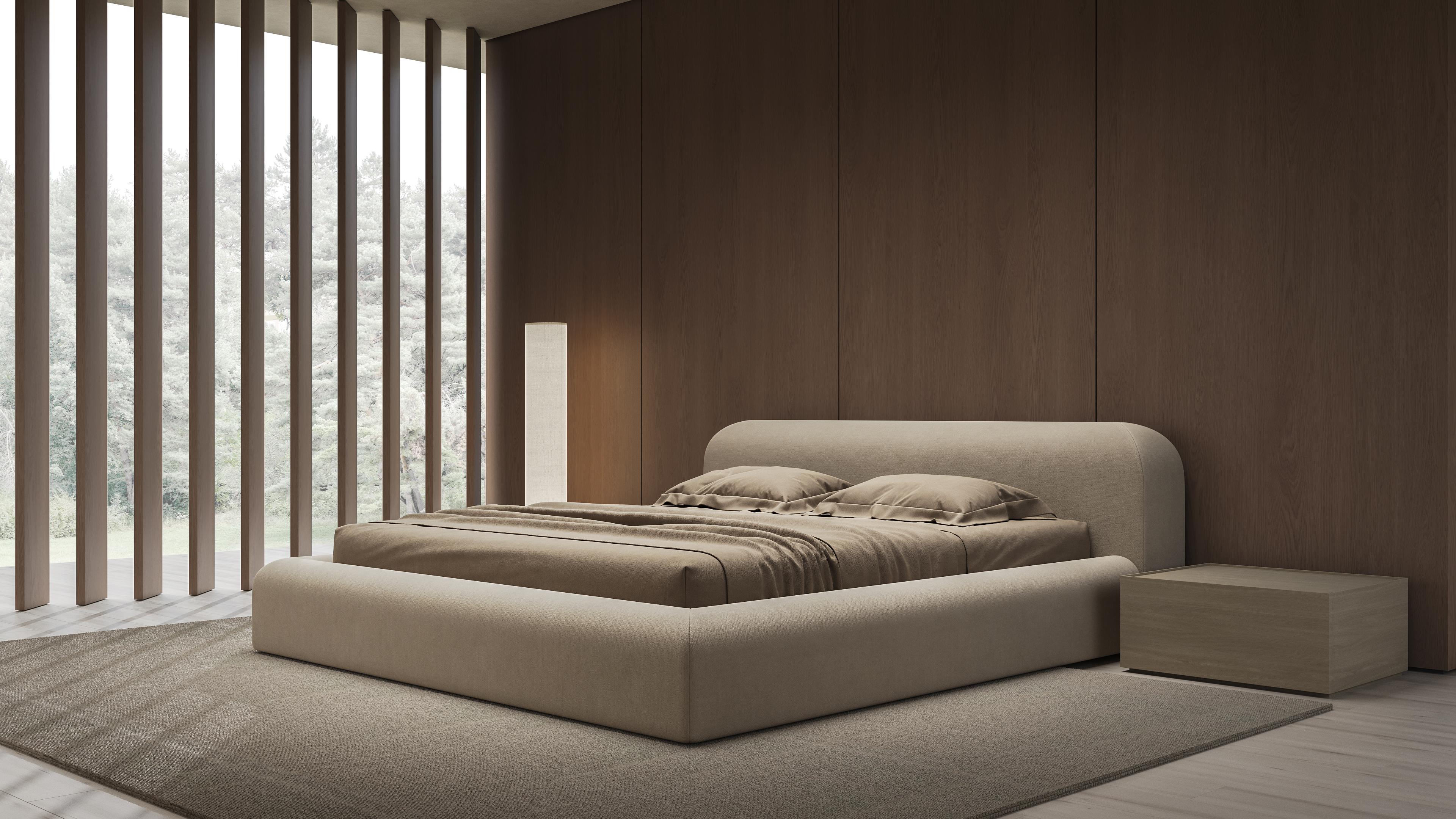 Cama contemporánea 