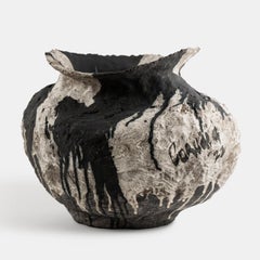 Vase Contemporary Vocanic Clay V-1256 Gongkai Series Vessel