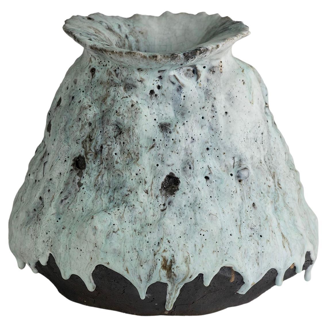 Contemporary Vocanic Clay V-1378 Berbère Series Gefäß