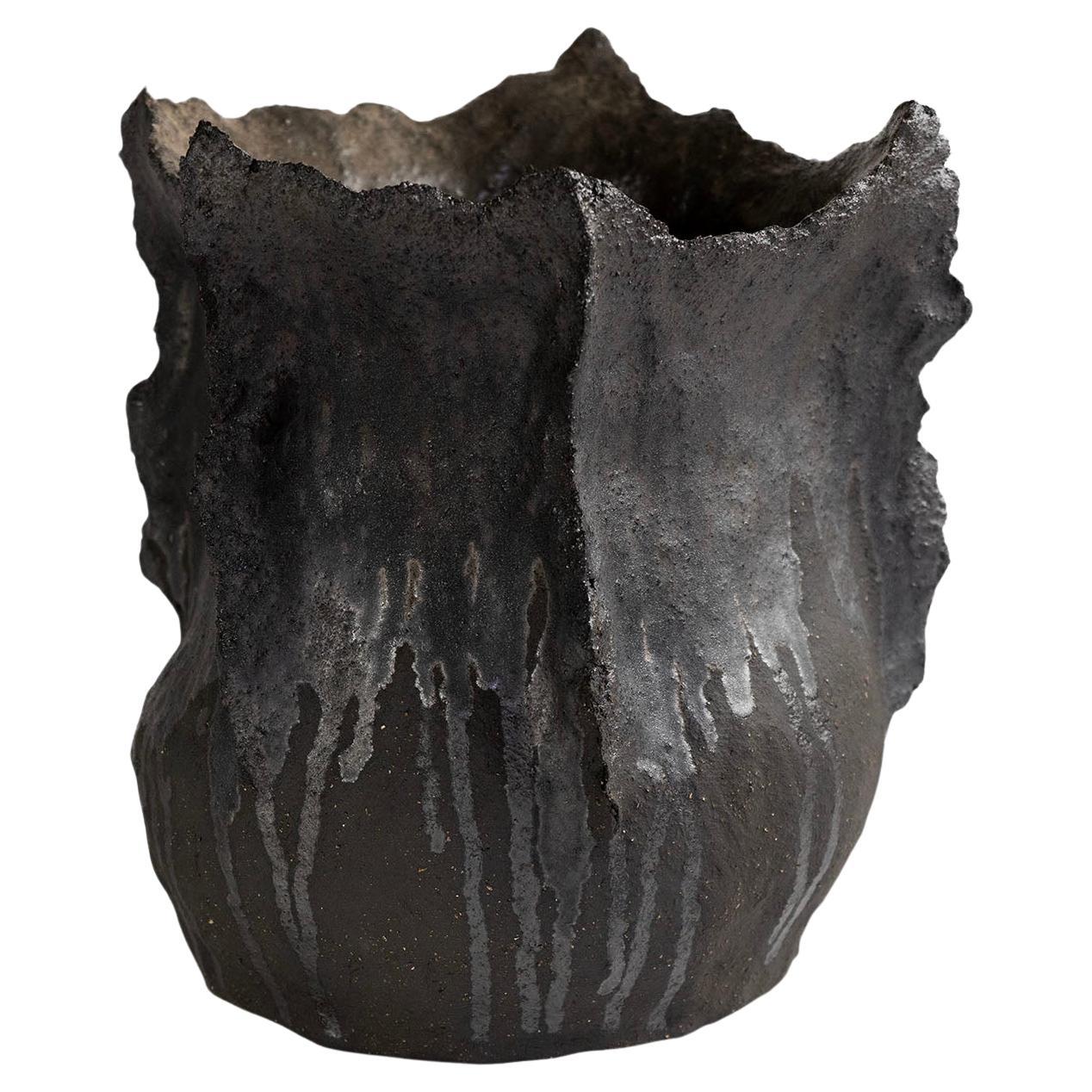 V.I.I.I.Contemporary Contemporary Vocanic Clay Vessel V-1380 KUWABATA Series