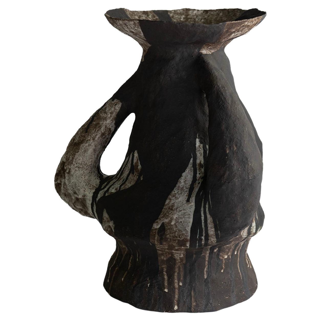 Contemporary Vocanic Clay V-1385 Serie GongkaiGefäß