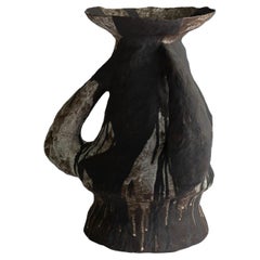 Recipiente contemporáneo de barro cocido V-1385 Serie Gongkai
