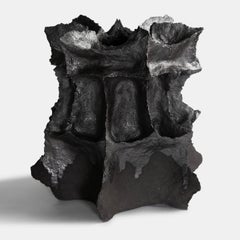 Contemporary Vocanic Clay V-1387 KUWABATA Series Vessel