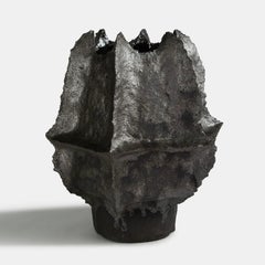 Contemporary Vocanic Clay V-1396 KUWABATA Series Vessel
