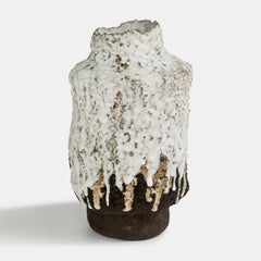 Vaso contemporaneo Vocanic Clay V-1398 Serie Berbère