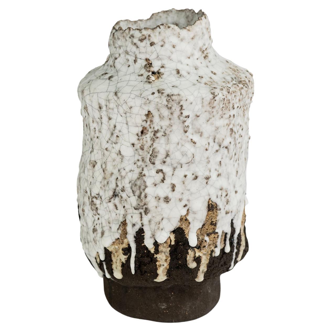 Vaso contemporaneo Vocanic Clay V-1398 Serie Berbère