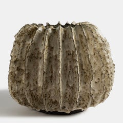 Recipiente Contemporáneo de Arcilla Vocánica Serie V-1413 KUWABATA