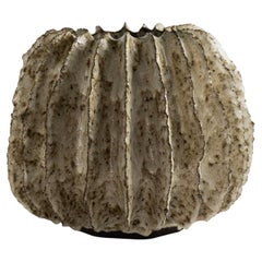 Recipiente Contemporáneo de Arcilla Vocánica Serie V-1413 KUWABATA