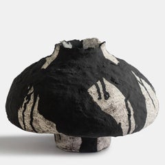 Vaso contemporaneo in argilla vocanica V-1416 serie Gongkai