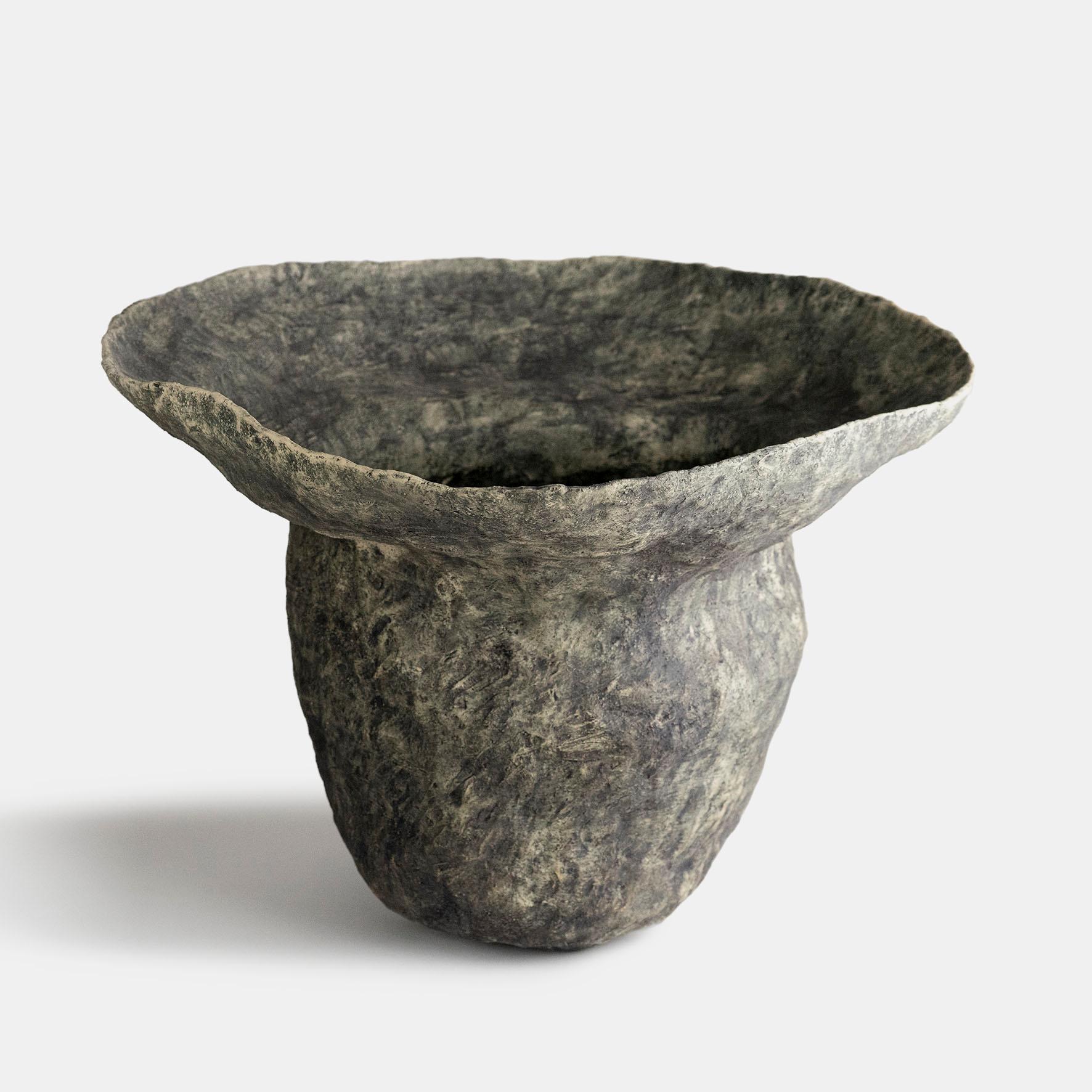 Recipiente contemporáneo de barro cocido W-0920 Serie Berbère en venta 4