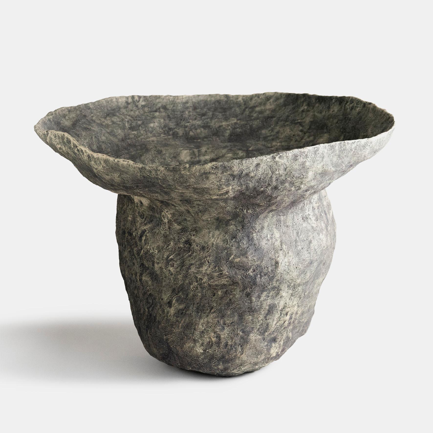 Recipiente contemporáneo de barro cocido W-0920 Serie Berbère Siglo XXI y contemporáneo en venta