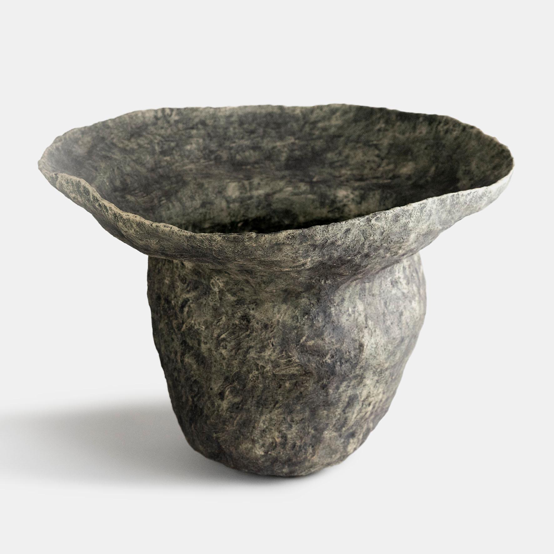 Recipiente contemporáneo de barro cocido W-0920 Serie Berbère en venta 2