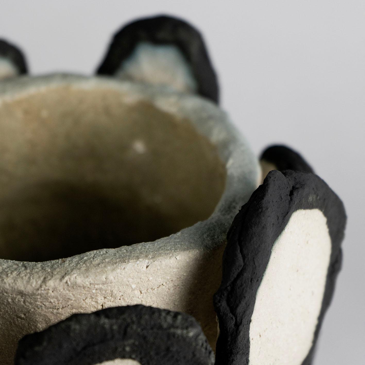 Ceramic Contemporary Vocanic V-1404 BOBO Series Vessel For Sale