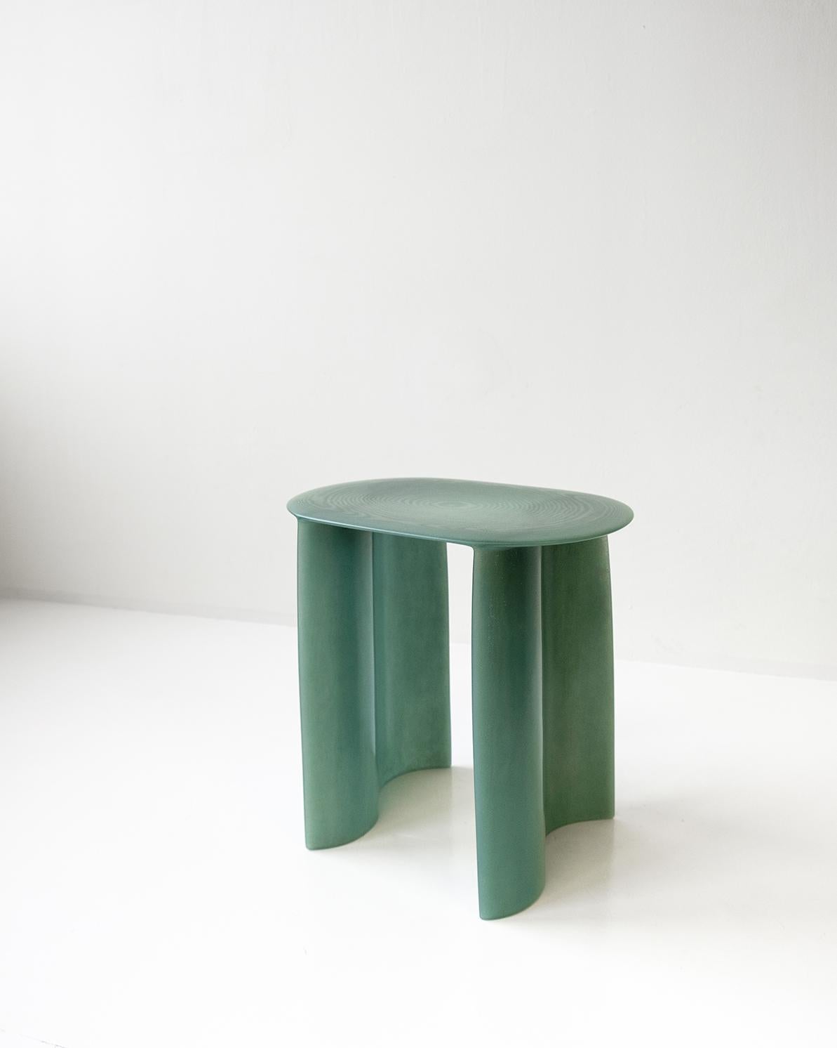 Contemporary Volan Fiberglass, New Wave Side Table, by Lukas Cober 2