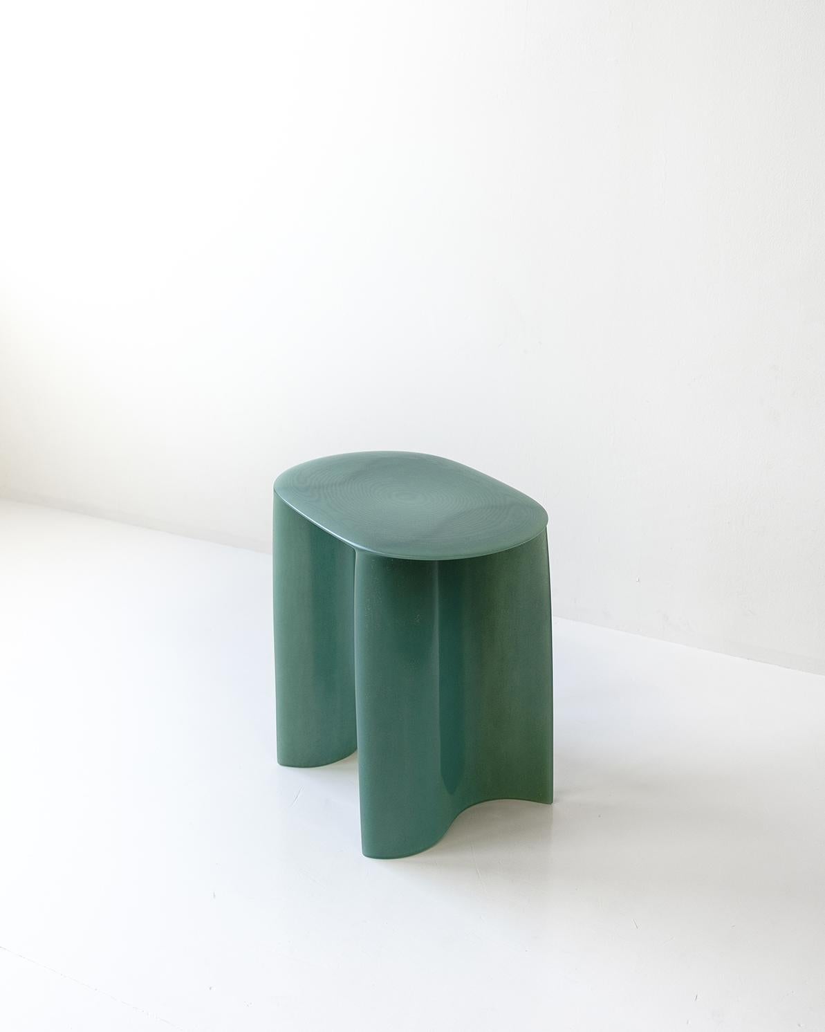 Contemporary Volan Fiberglass, New Wave Side Table, by Lukas Cober 3