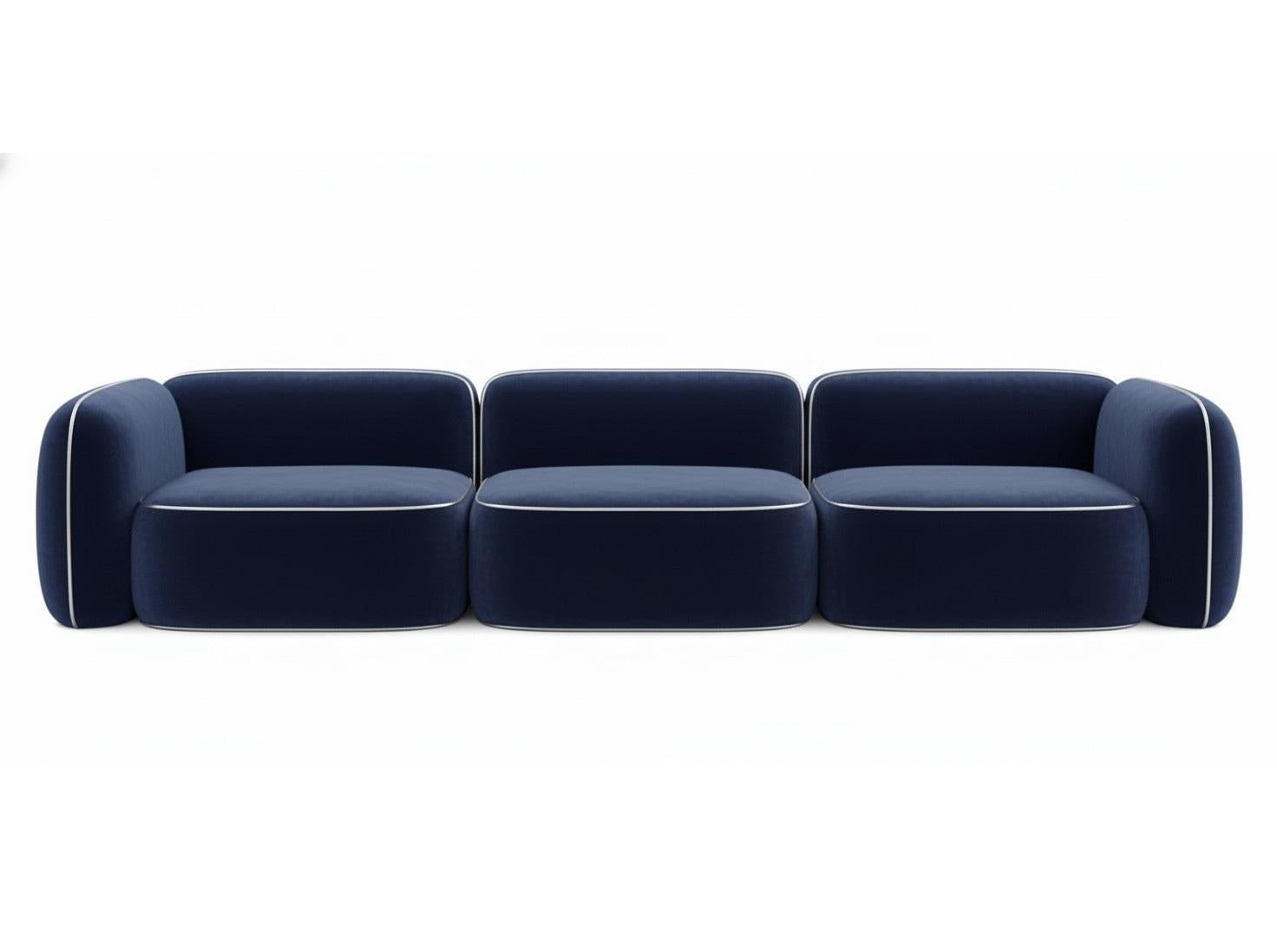 Divano 2 posti voluminoso e contemporaneo dai contorni arrotondati di Carlos Soriano In condizioni Nuovo in vendita a NEW YORK, NY