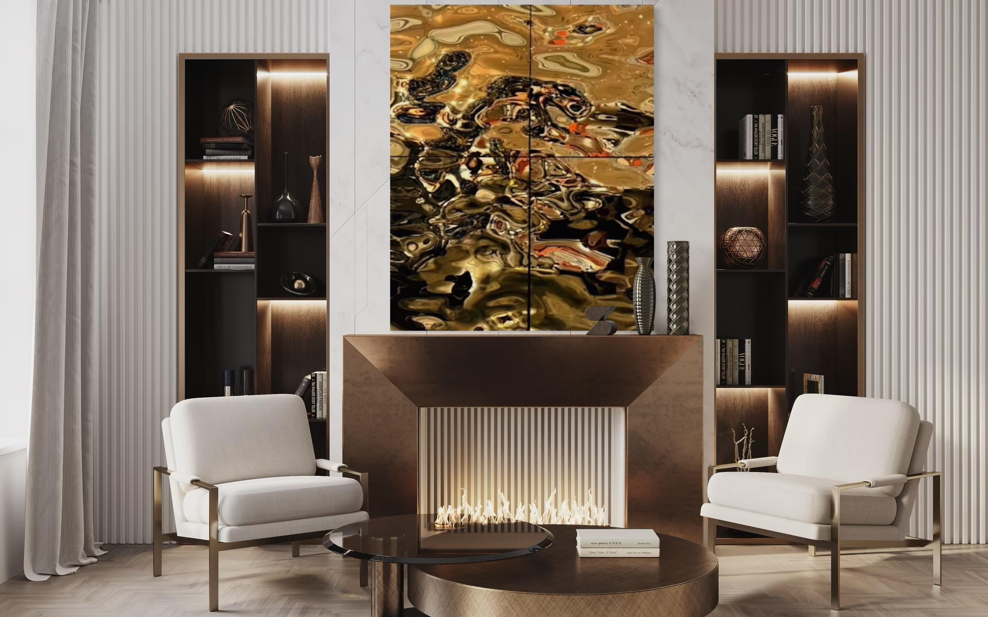 Tauchen Sie Ihren Raum in die fließende Eleganz der Aqua High Wave Kollektion von PlusObject ein - eine modulare Serie von 3D-Glaspaneelen, die jede Oberfläche in ein Statement aus Bewegung und Licht verwandeln. Inspiriert vom dynamischen Fluss des