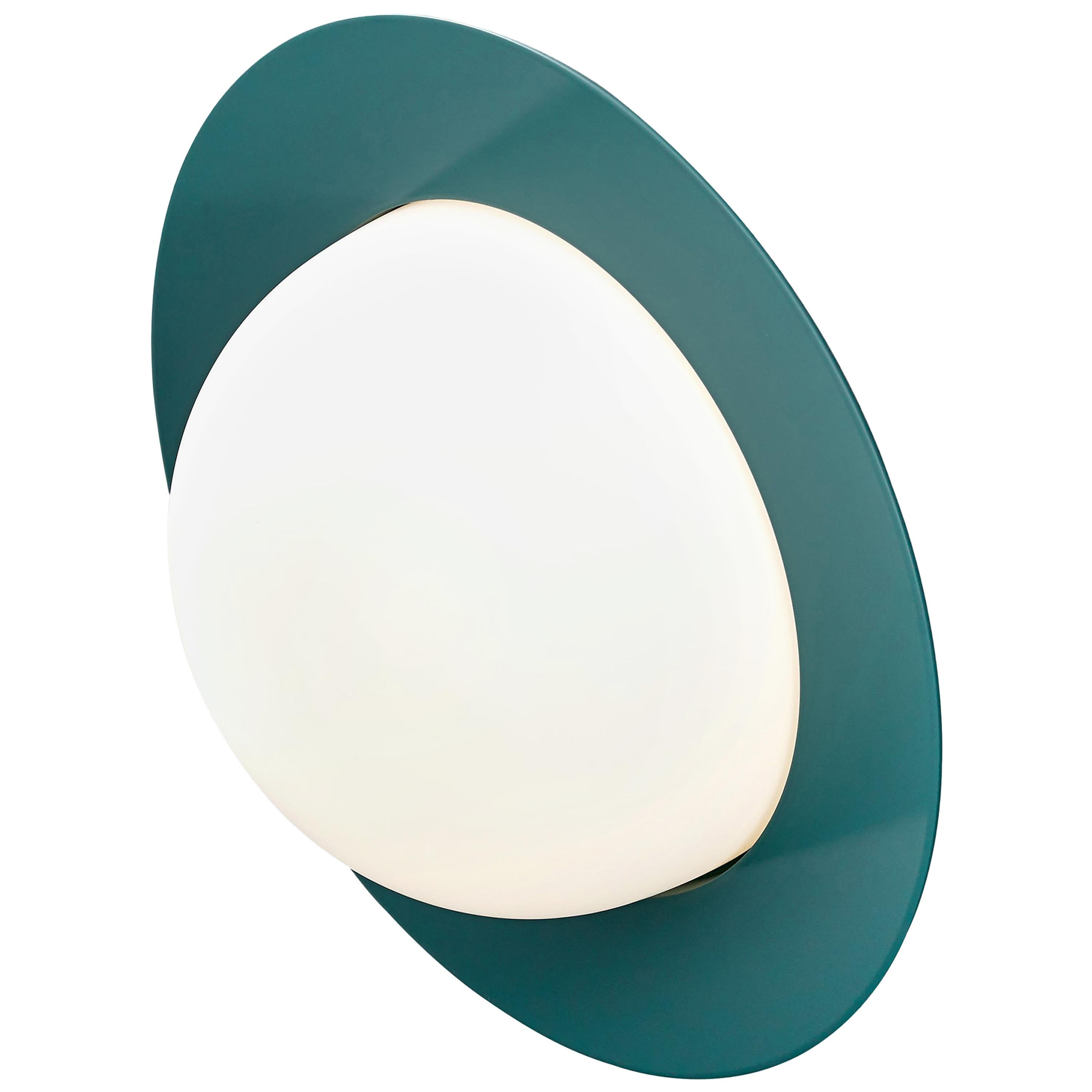 Contemporary Wall Lamp 'Alley' by AGO 'Large-Green'