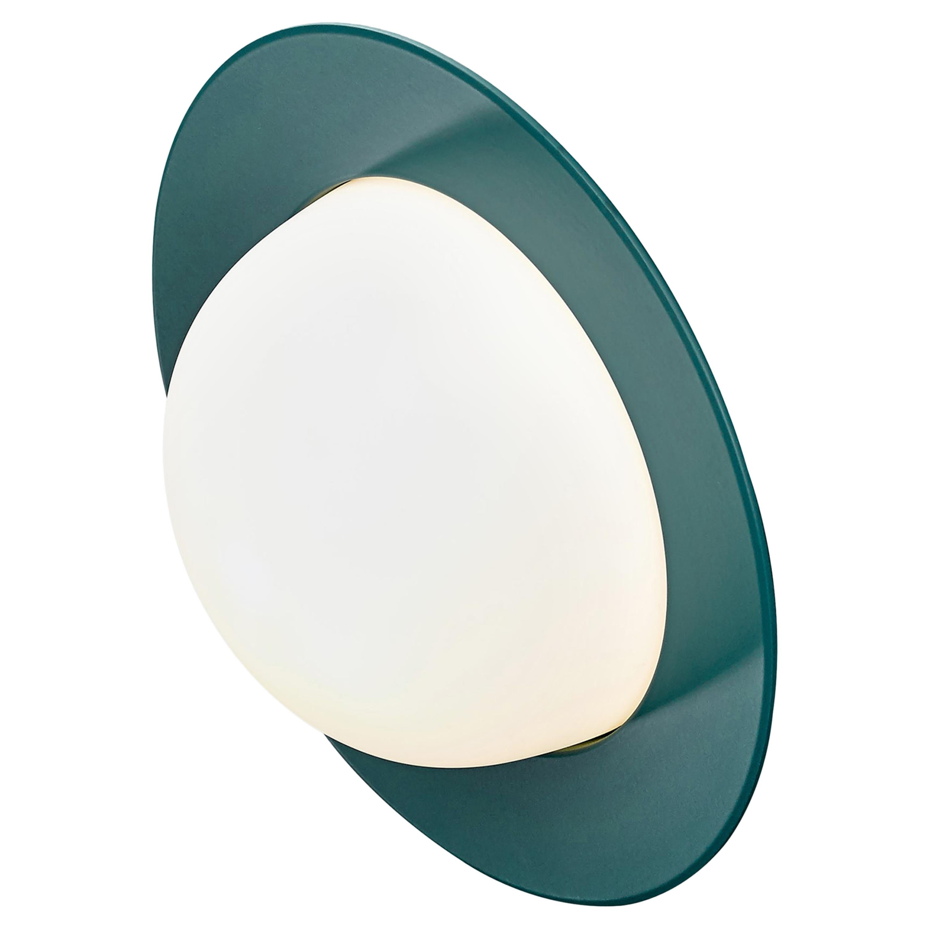 Contemporary Wall Lamp 'Alley' by AGO 'Small-Green' For Sale