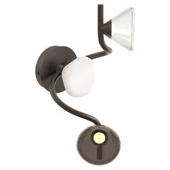 Lampada da parete contemporanea 'Linfa' 565.43 di Federico Peri x TOOY, titanio