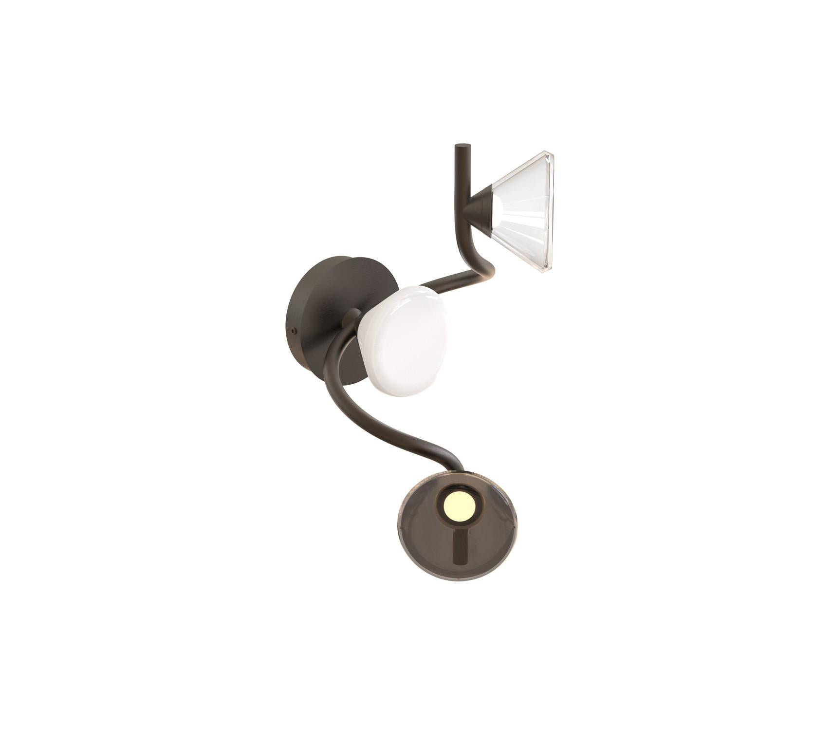 Lámpara de pared contemporánea 'Linfa' 565.45 de Federico Peri x TOOY, Oro Siglo XXI y contemporáneo en venta