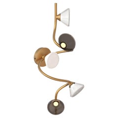 Lampada da parete Contemporary 'Linfa' 565.45 di Federico Peri x TOOY, Oro