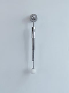 Contemporary Wall Lamp 'Nebula-3-1' by TheShaw, Stainless Steel and Glass
