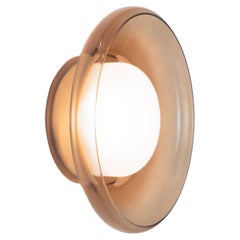 Contemporary Wall Lamp 'Pace 28', Umber by AND